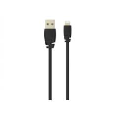 Sinox PRO Lightning kabel m/original Apple™ chip. 3m. Sort, 3 m, Lightning, USB A, Hanstik, Hanstik, Sort