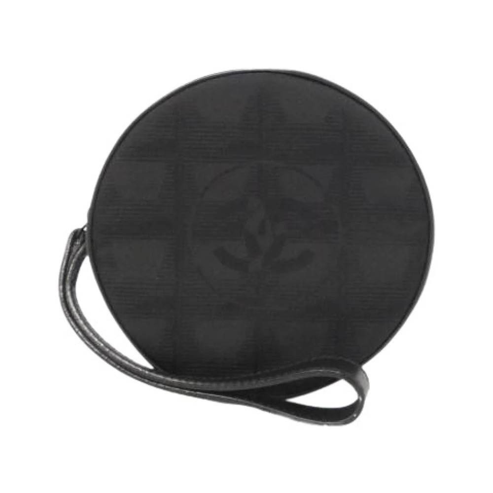 Chanel Vintage Pre-owned Nylon Pouch - Vintage - Dame - Sort - ONE SIZE - Nylon