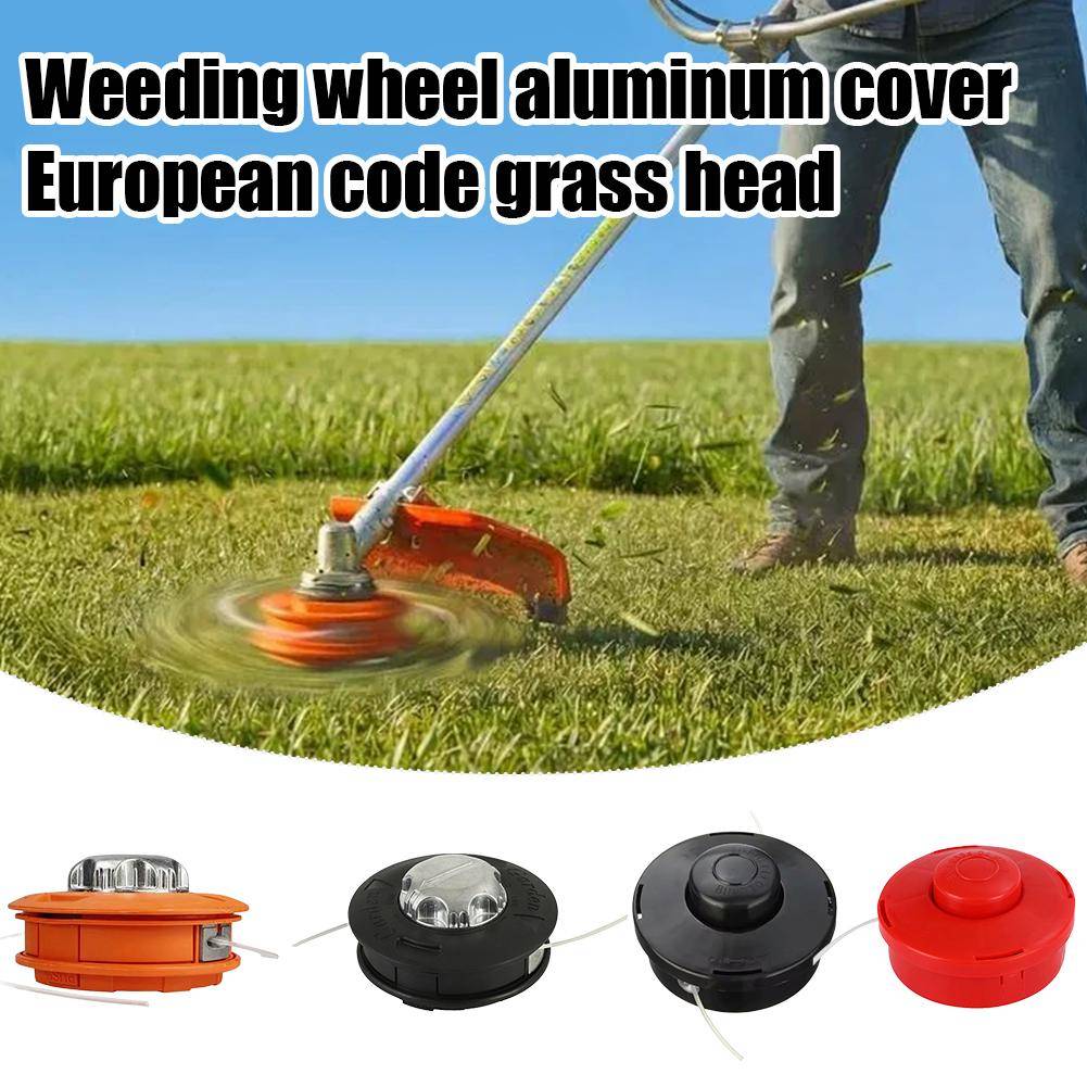 Universal Fit String Trimmer Replacement Bump Head Automatic Grass Trimmer Head for Garden Brush Cutter Edging Lawn Care