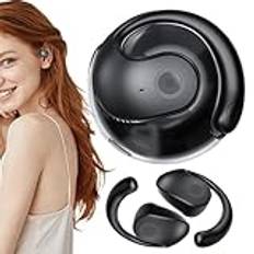 Wireless Open Earbuds, Open Ear Earphones, Sport Headphones Wireless, Open Ear Headphones, Noise Cancellation Earbuds, Wireless Sport Headphones, Open Ear Earphones with Call Noise Cancellation