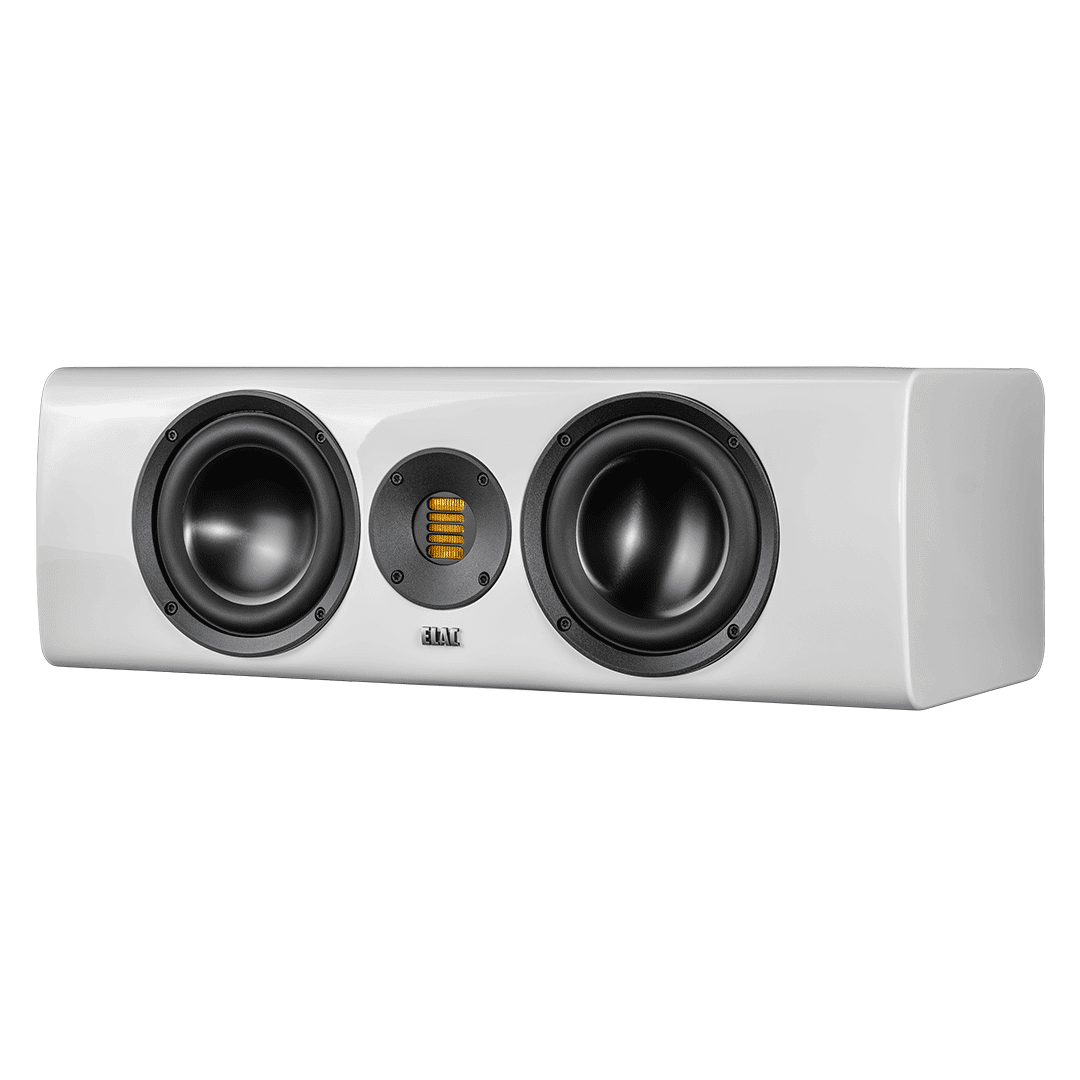 Elac Solano CC281.2 JET 6 - Vit pianolack - Centerhögtalare