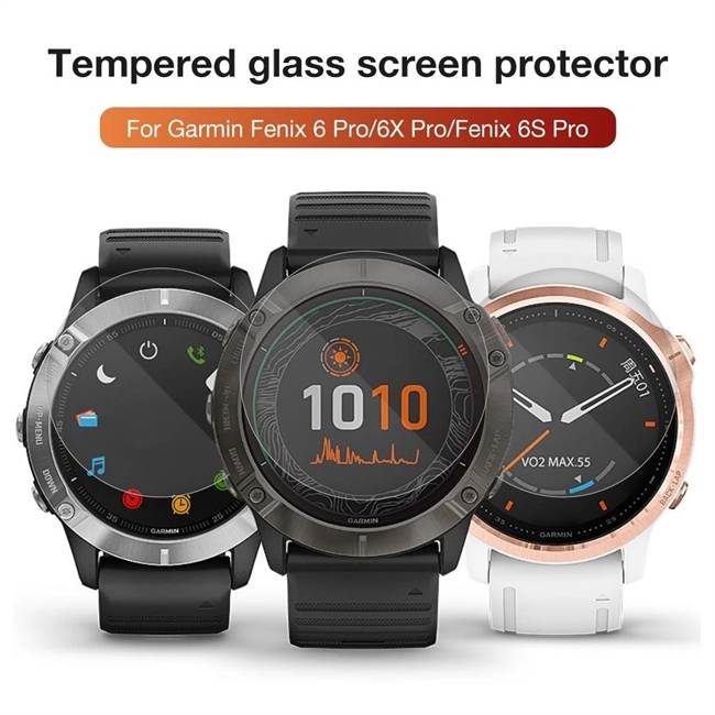 Garmin Fenix 6S Pro 42mm Hærdet Beskyttelsesglas