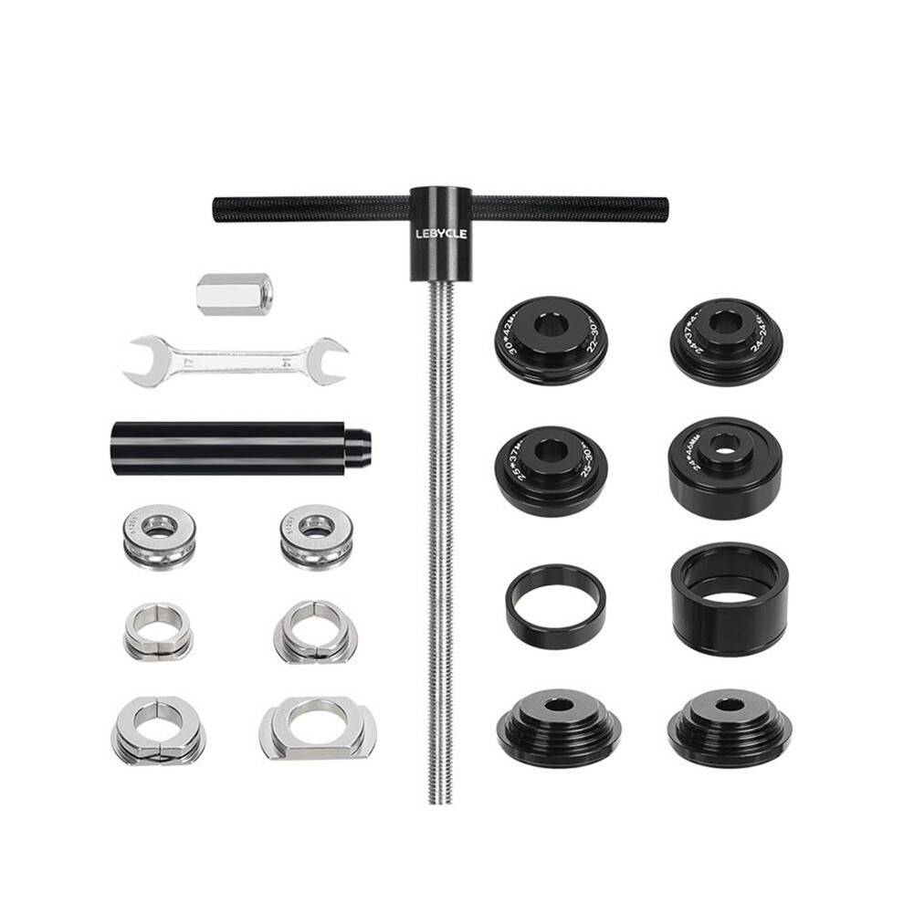 Lebycle Lebaike Bicycle Bottom Bracket Install and Removal Tool Bike BB Press-Fit Bottom Bracket Bearing Remover for BB30/86/92