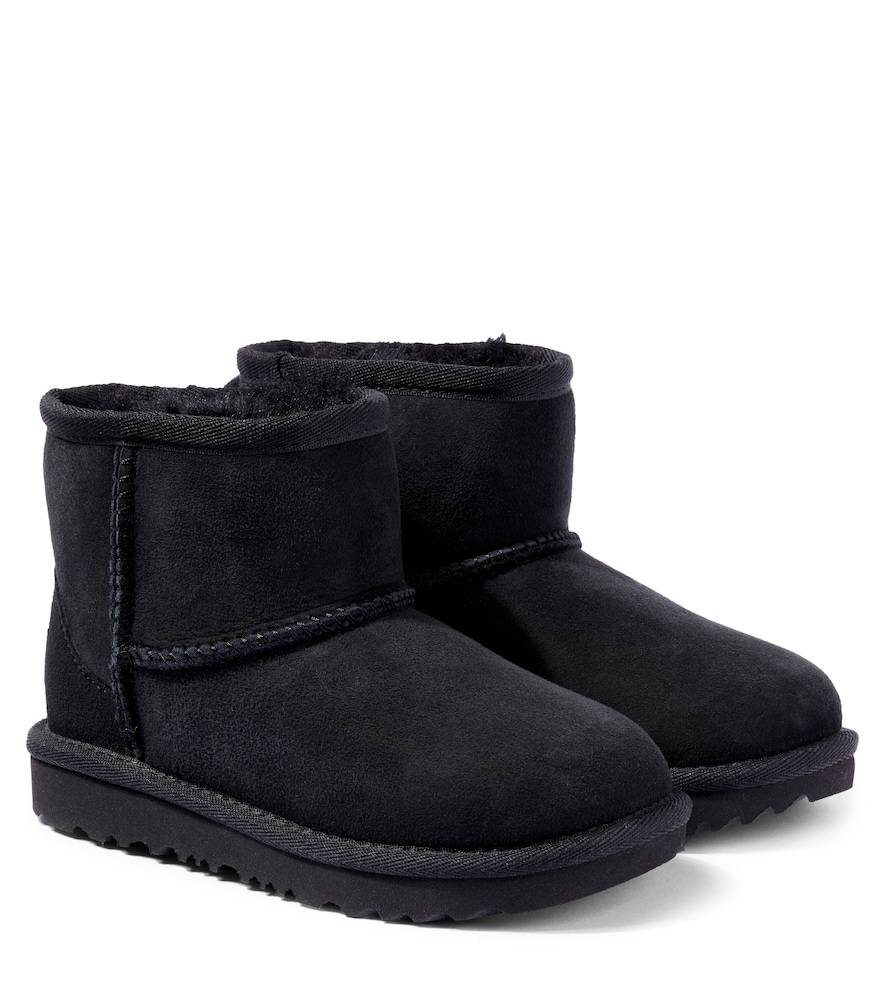 UGG Kids Botines Classic Mini II de ante - negro - EU 25