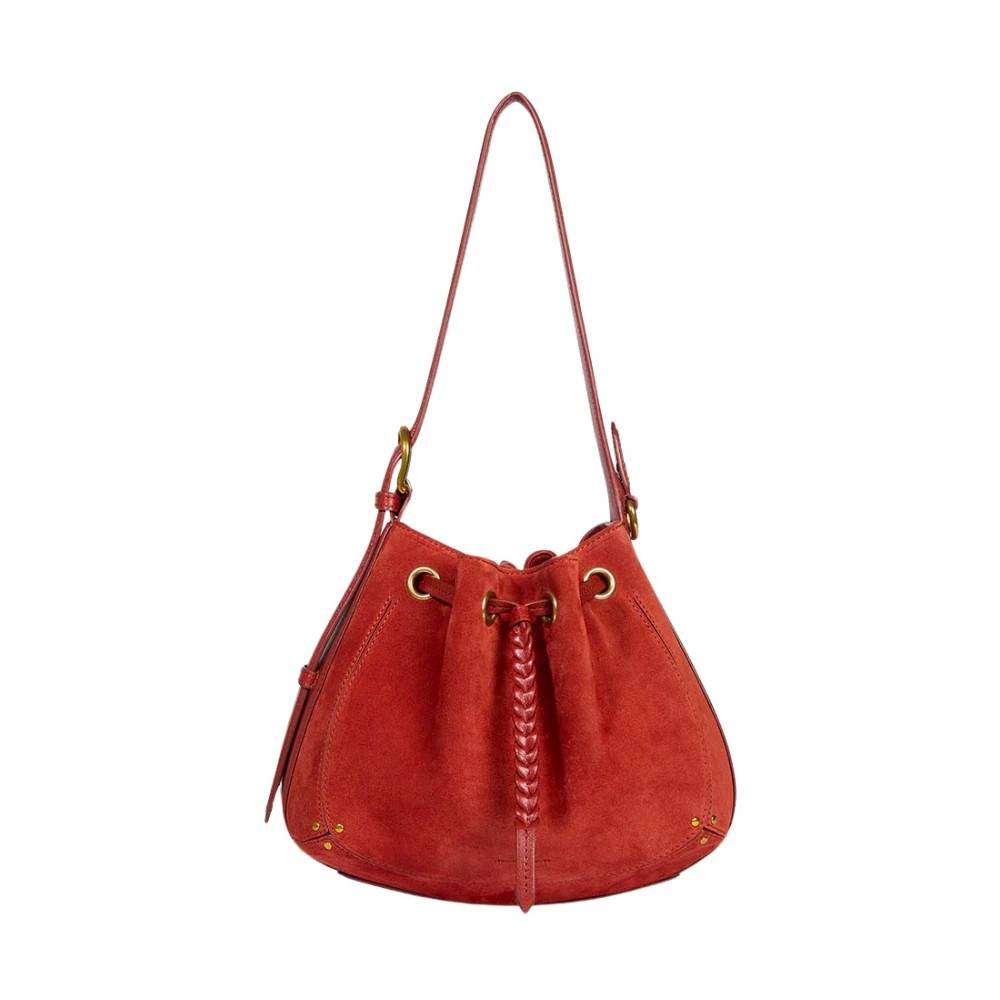Jérôme Dreyfuss Andy Bucket Bag - Tasker - Dame - Rød - ONE SIZE - Bomuld