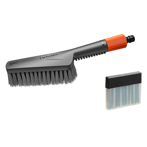 Gardena Cleansystem blød håndbørste S - Inkl. 10 Cleaning sticks.