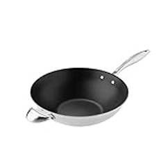 Scanpan 65303200 Wokpanna, Silver, 32 cm