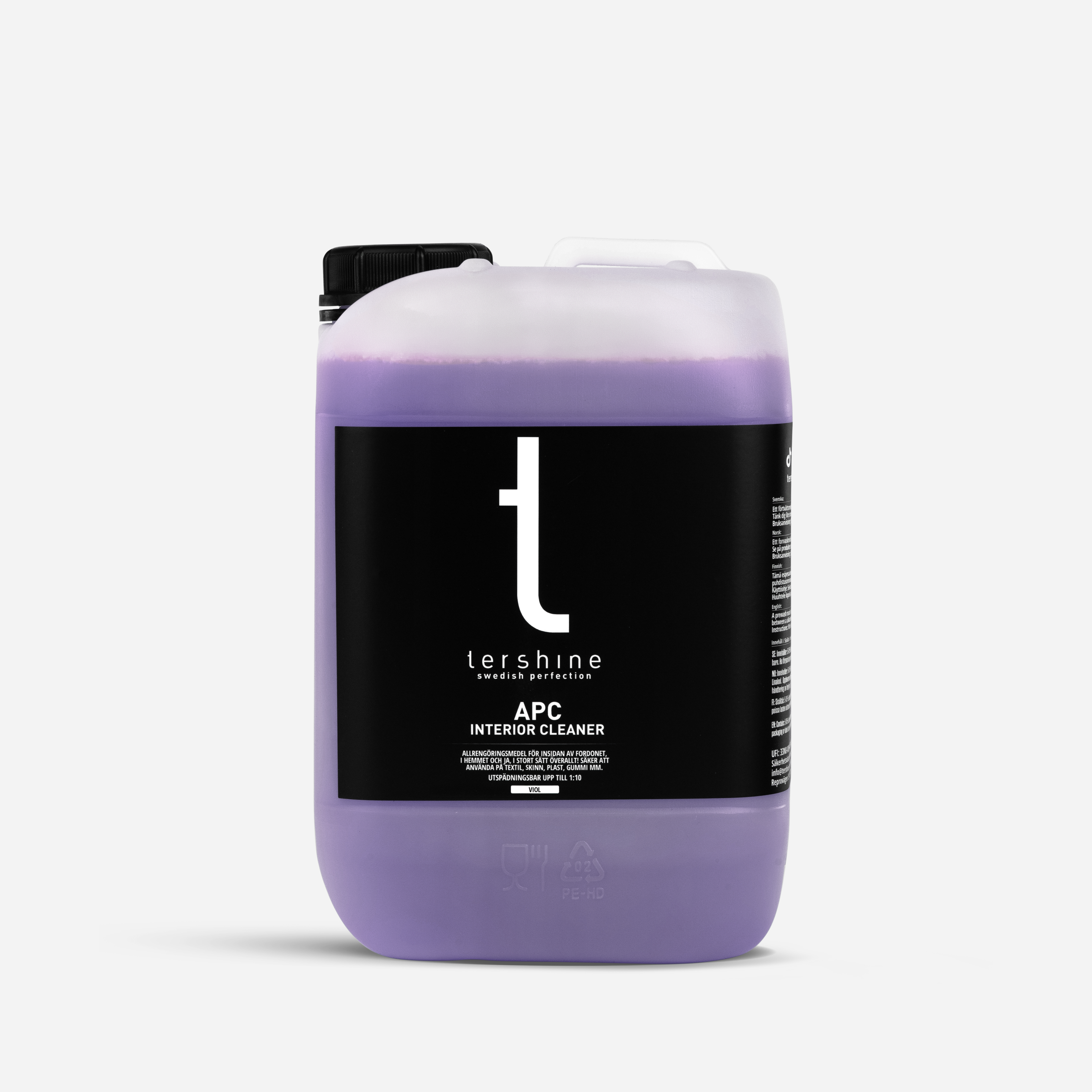 Allrengöring Tershine APC Viol, plantbaserad, 5 liter