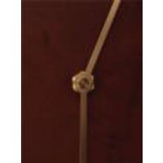 Ferm Living Melt Wall Clock 28x33 cm - Dark Stained Burl