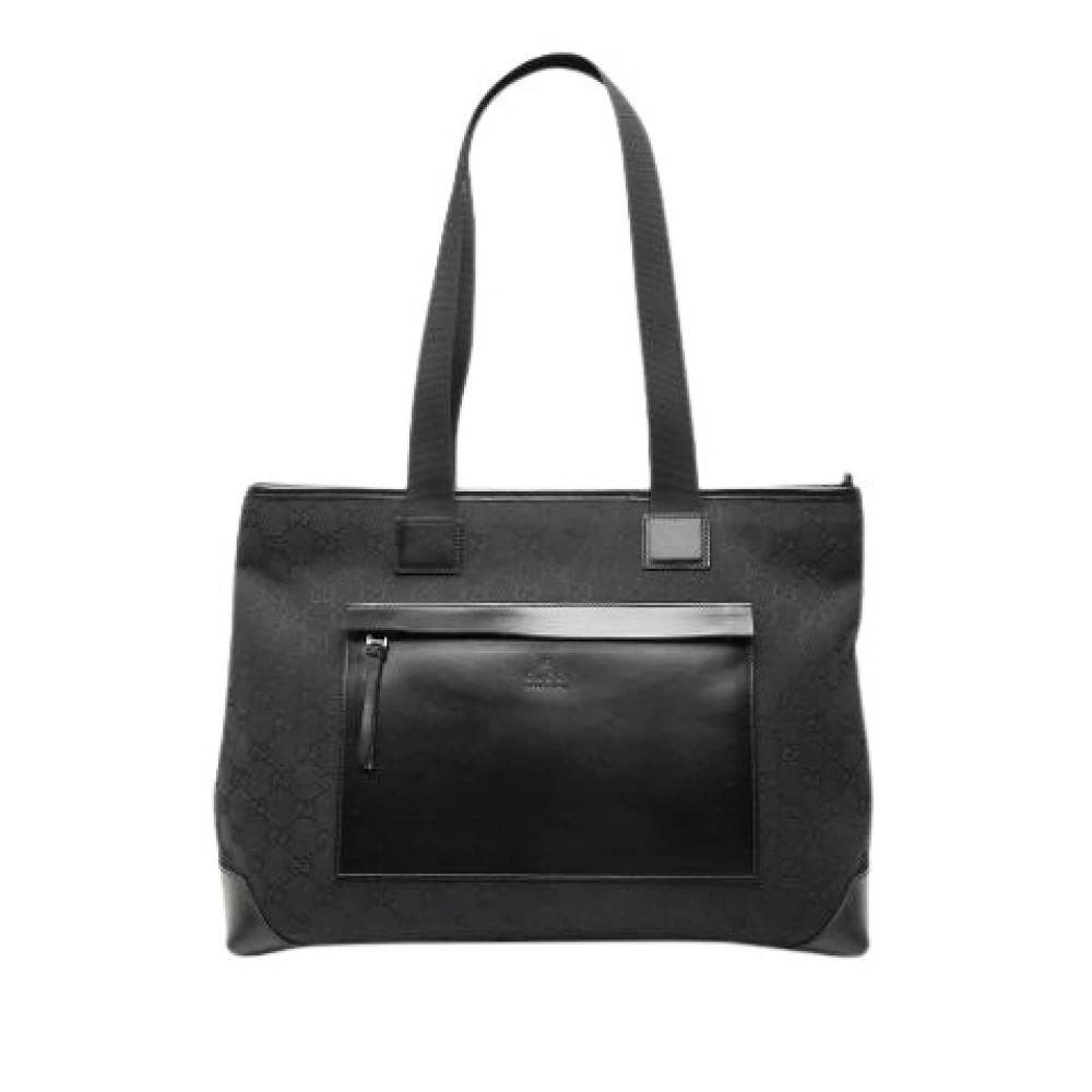 Gucci Vintage - Pre-owned Canvas Tote Bag Vintage - Dam - ONE Size - Läder