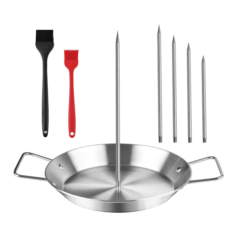 Lodret spyd til grill og ovn – 5 justerbare pigge (15-35 cm)