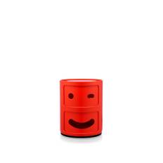 Kartell - Componibili Smile 4926 - Hurtsar - Anna Castelli Ferrieri - Röd - Plast