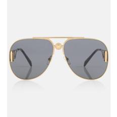 Versace Medusa Biggie aviator sunglasses