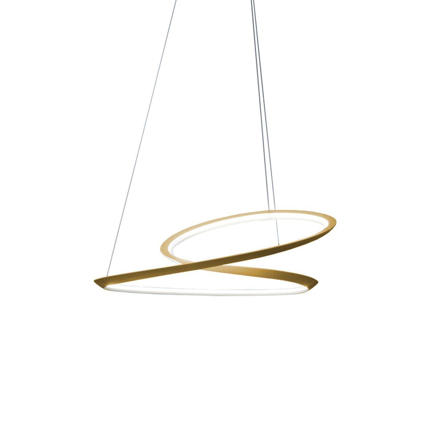 Kepler Minor Taklampa Gold Uplight 3000K - Guldmålad