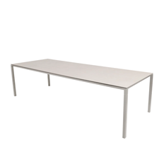 Cane-Line - Pure spisebordsbund 280X100 cm - Sand/bordplade 280X100 cm - Pure - Toscana sand - Udendørs spiseborde - Beige