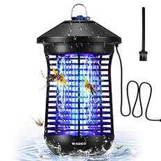 WADEO Elektrisk insektsbekämpare, flugfälla, elektrisk myggfälla, 20 W, 4 000 V, myggdödare, elektrisk mygglampa för inomhus, sovrum, utomhus, trädgårdar
