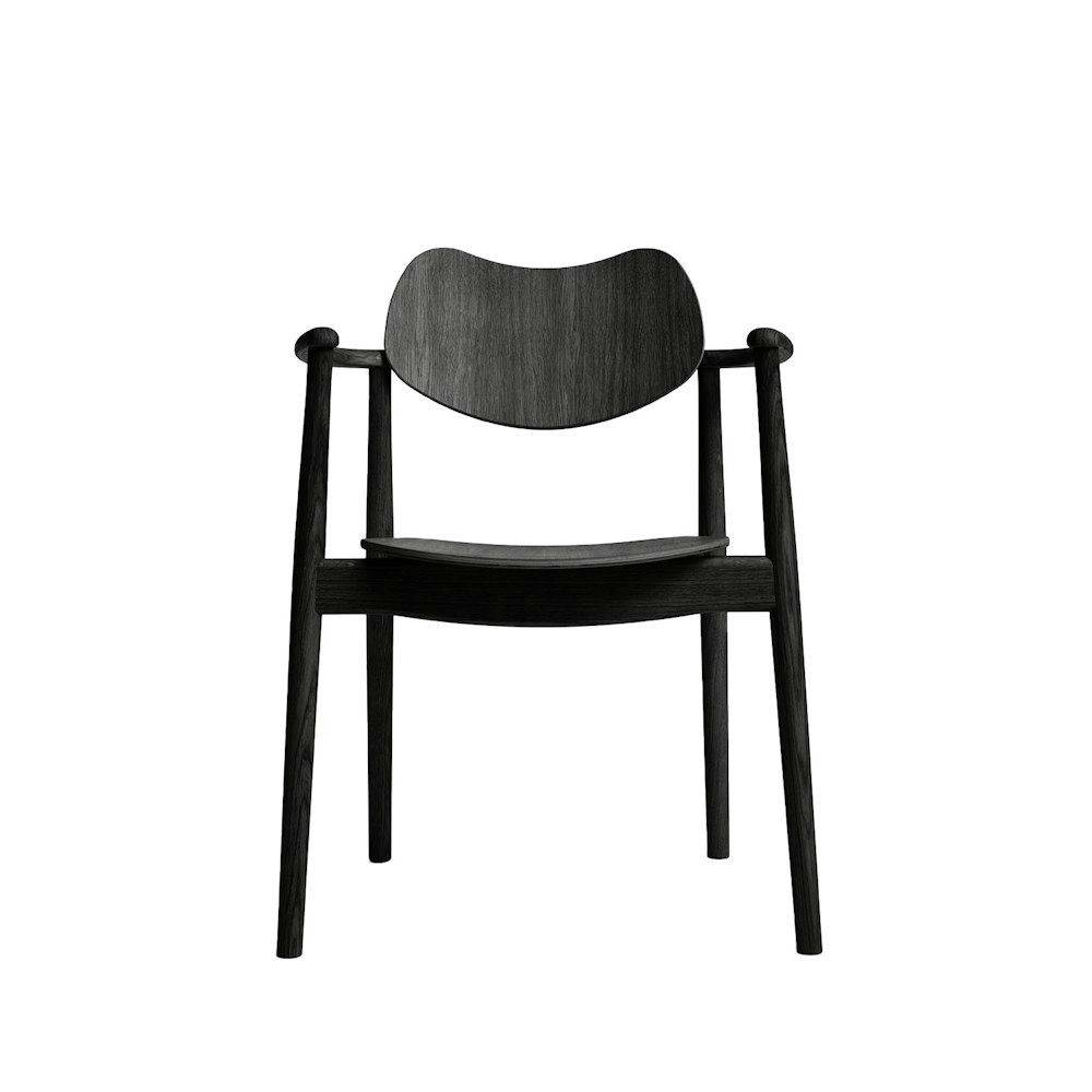 Ro Collection Regatta Chair Unupholstered Sort Lak