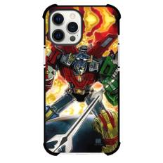 Voltron Case For iPhone Samsung Galaxy Pixel OnePlus Vivo Xiaomi Asus Sony Motorola Nokia - Voltron Explosion Background