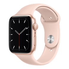 Apple Watch SE 4G - Aluminium/Sport Band 44mm / Nyskick / Guld