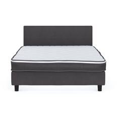 Komplett Sängpaket Billingen 140x200 cm - Grå Dubbelsäng Basic Home