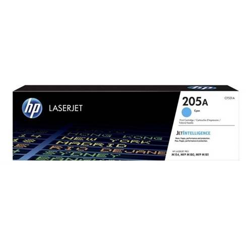 HP Toner CF531A / HP 205A Cyan Tonerpatron (900s)