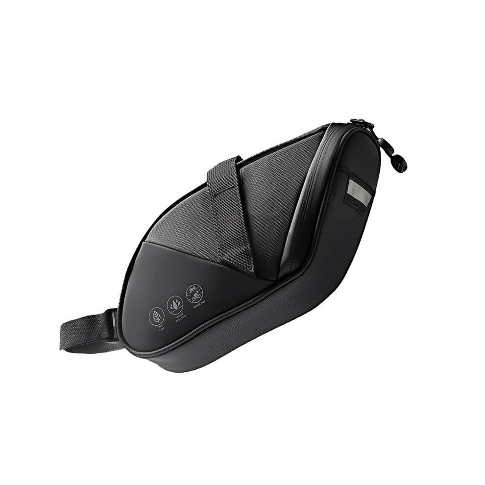 Bicycle Saddlebag Waterproof 1.5L Large Capacity Bike Bag Cycling Tail Bag for MTB Foldable Rear Bag Bike Road Luggage