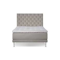 VICTORIA Kontinentalsäng 140 - Beige Komplett sängpaket