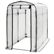 SANKA Vinyl Greenhouse Small Size 99 x Depth 188 x Height Gardening Home Use Plastic House Simple Greenhouse SANKA (Width 157cm) All-Purpose BOC-02/CL ren