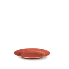 Lyngby Porcelæn Rhombe Color Frokosttallerken terracotta