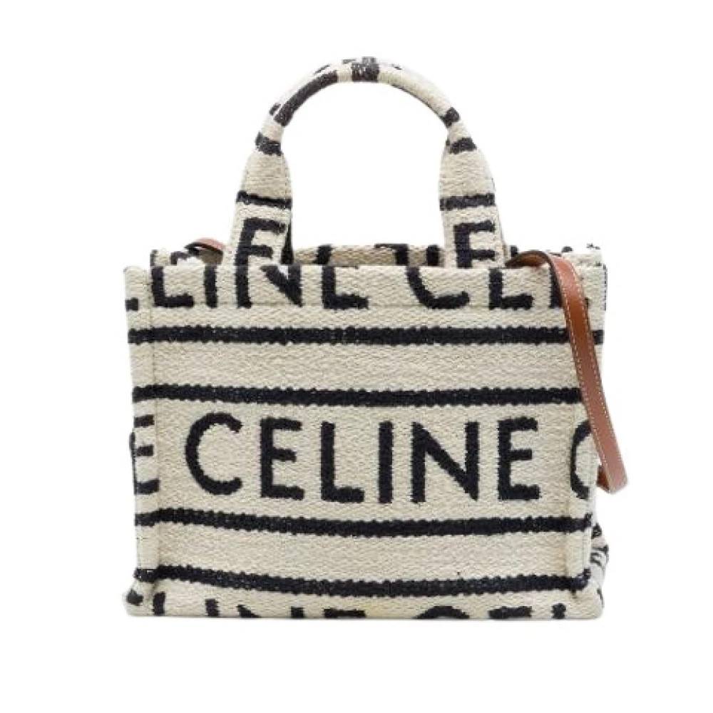 Celine Vintage Pre-owned Satchel - Vintage - Dame - Beige - ONE SIZE - Læder