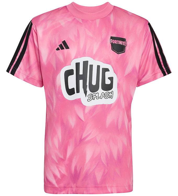 adidas Performance T-shirt - Cuddle Team Leader - Solar Turbo m. - adidas Performance - 6 år (116) - Fodboldtrøje