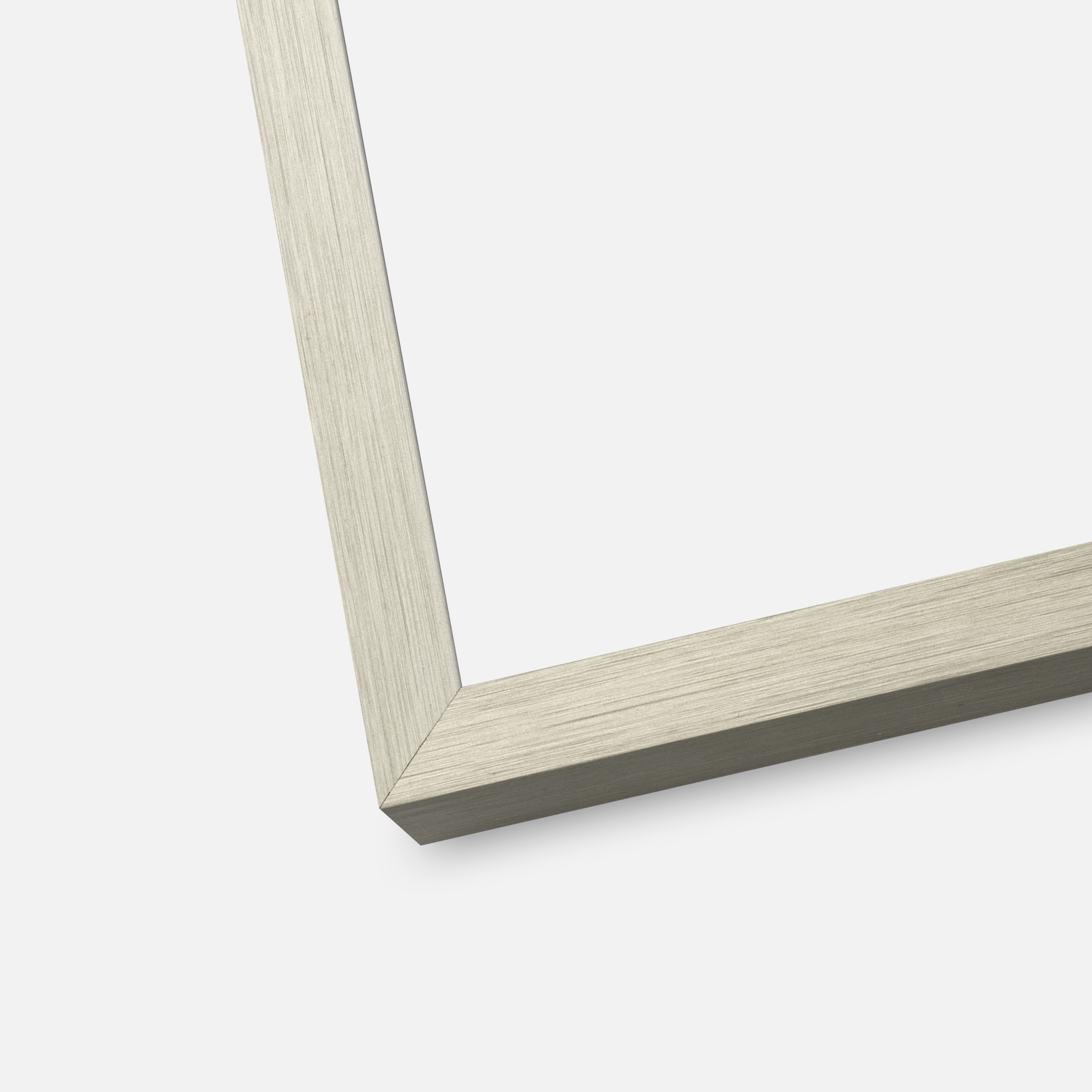 Ram Chair Glas Stål 70x100 cm - Passepartout Vit 60x90 cm
