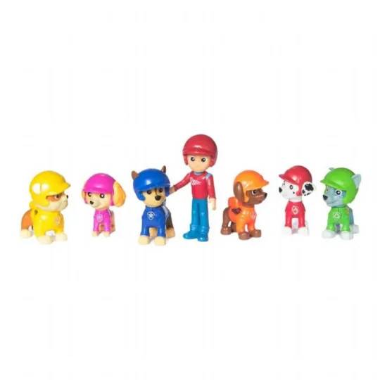 Paw Patrol Rescue Wheels Figursæt 7 Dele Paw Patrol Figurer 24830