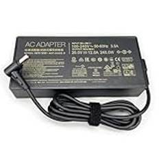 240 W 20 V 12 A AC-adapter laptop-laddare ADP-240EB B A20-240P1A kompatibel med ASUS ROG Strix Scar 15 Zephyrus S15 S17 G15 GX550LXS RTX2080 G733QM G73QR G73QR G73QS G7333QS G733QS G733QS G7333QS QSA