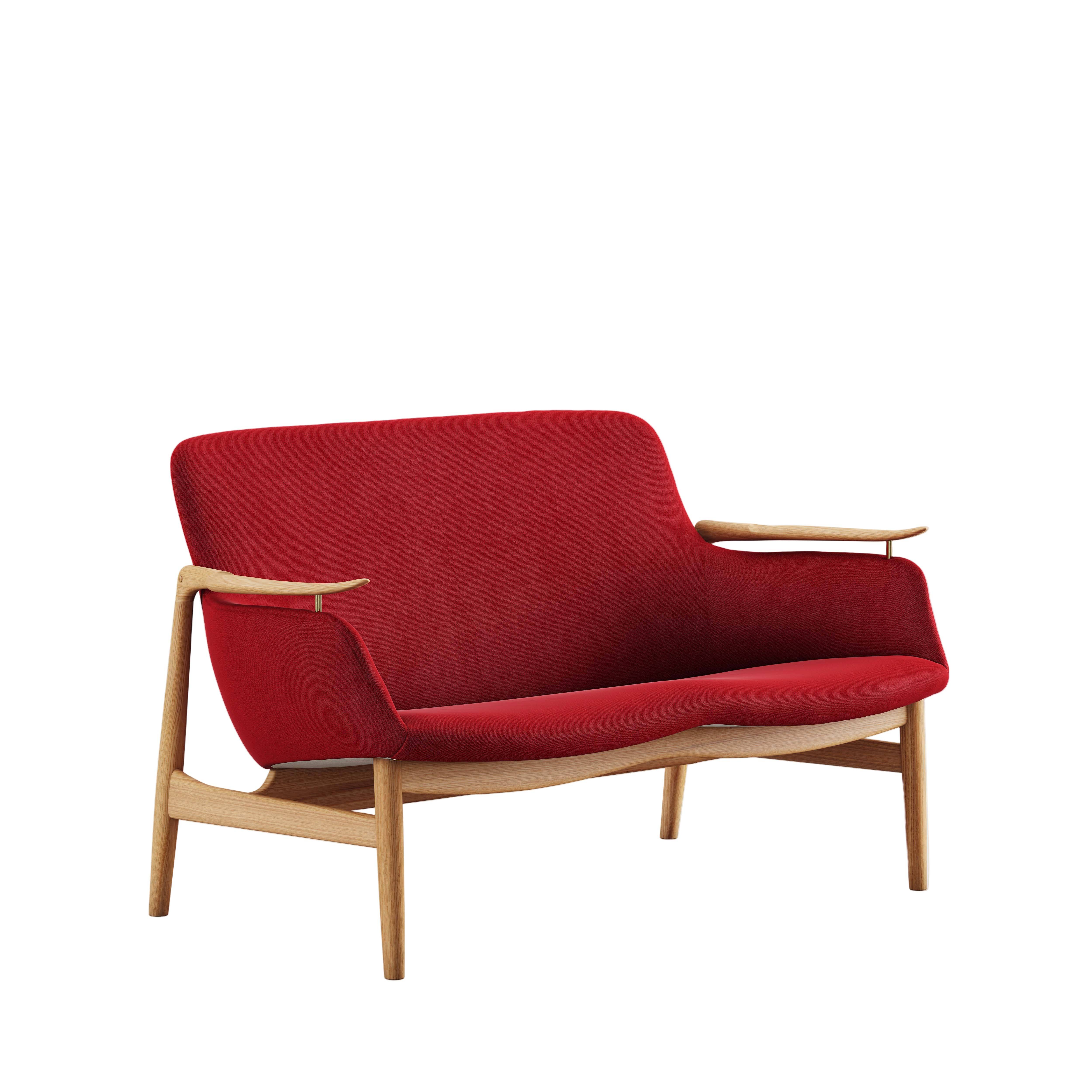 53 sofa, eg olie af Finn Juhl Vidar 582 - Jacobsen Plus