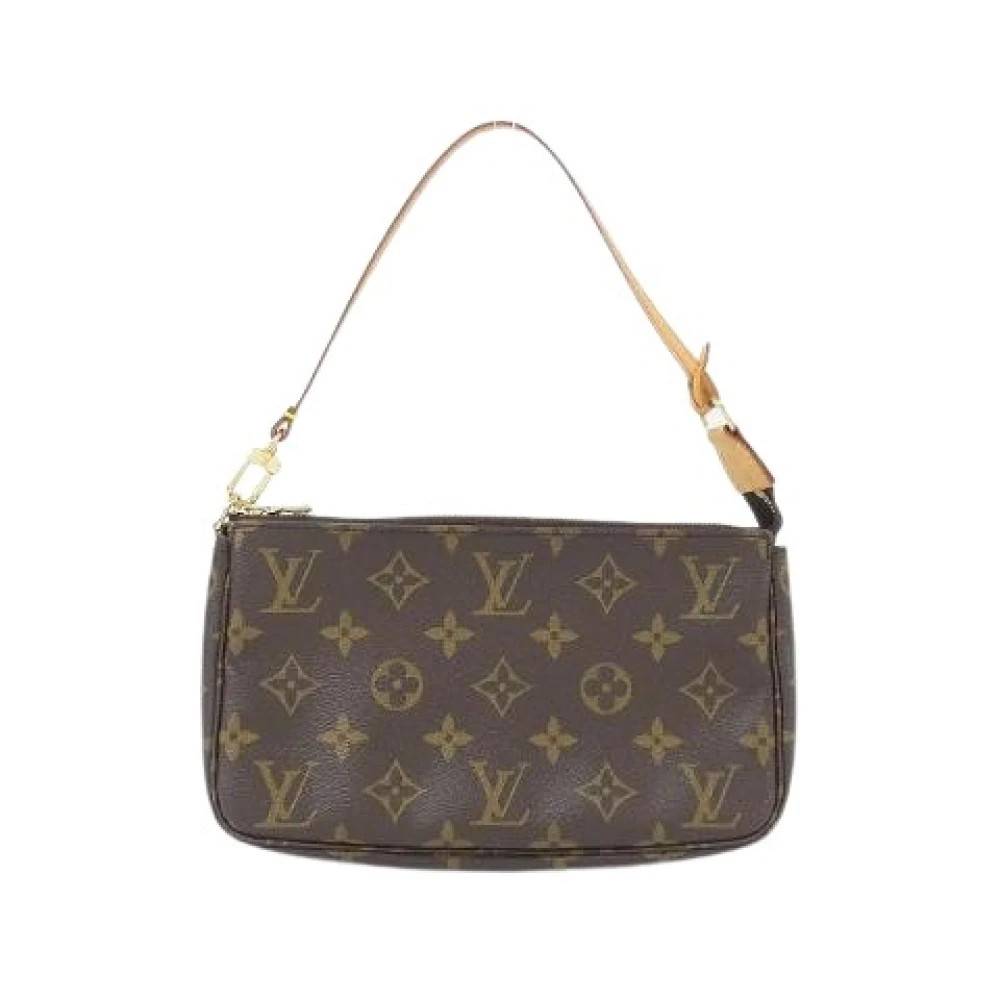 Louis Vuitton Vintage Pre-owned Mini Taske - Vintage - Dame - Brun - ONE SIZE - Uld