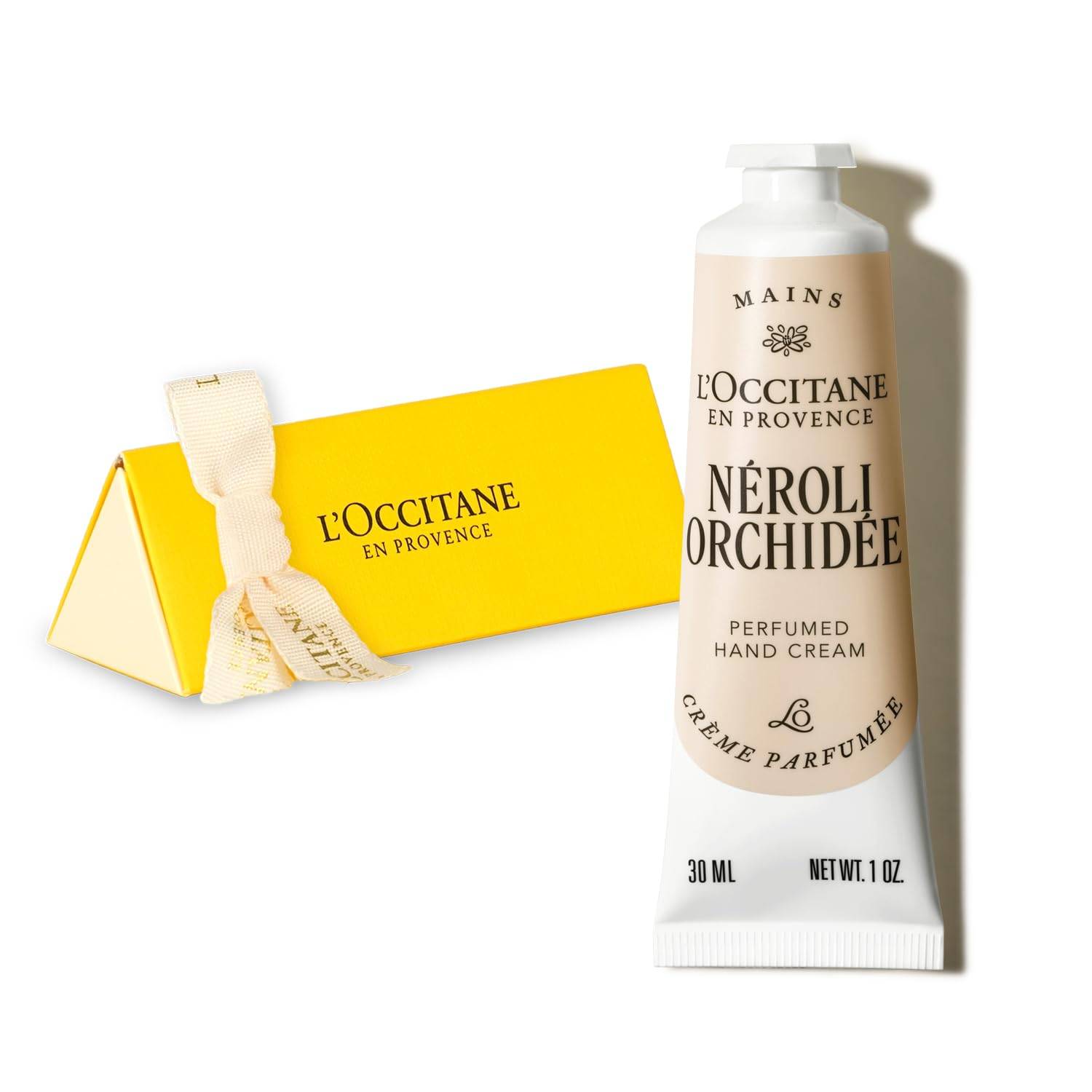 L'OCCITANE Neroli Orchidee Perfumed Hand Cream Boxed Gift Set. A popular gift for men and women, perfect for birthdays, farewells, or Christmas.