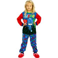 FUNIDELIA PJ Masks Lange Pyjamas til piger og drenge - Blå