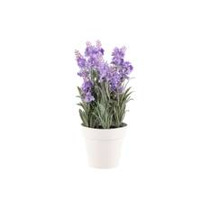 Konstgjord Lavendel i kruka 26 cm - Ljuslila