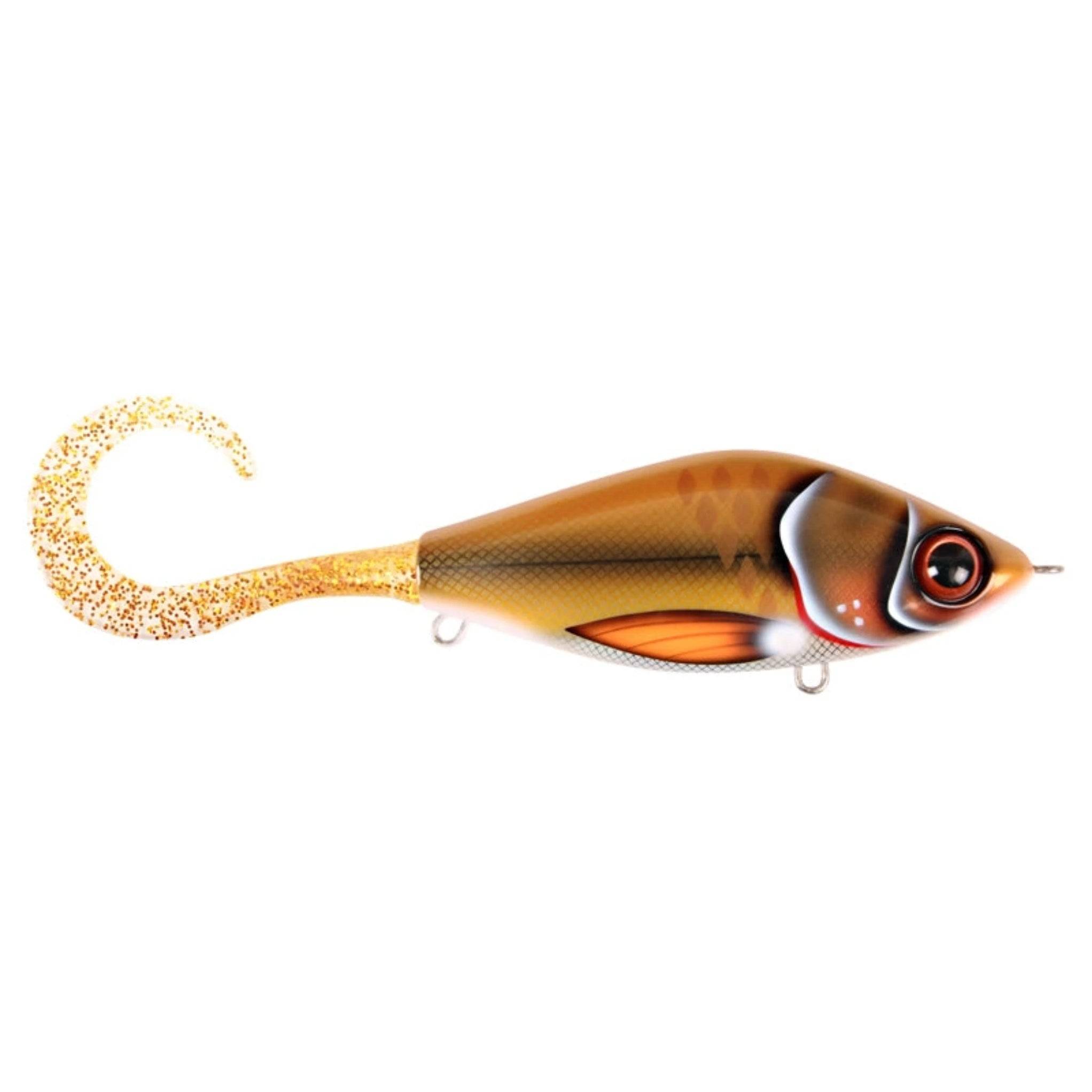 CWC StrikePro Trueglide Guppie Jr, 11cm, 70g - Bemidji Blonde with Gold Glitter
