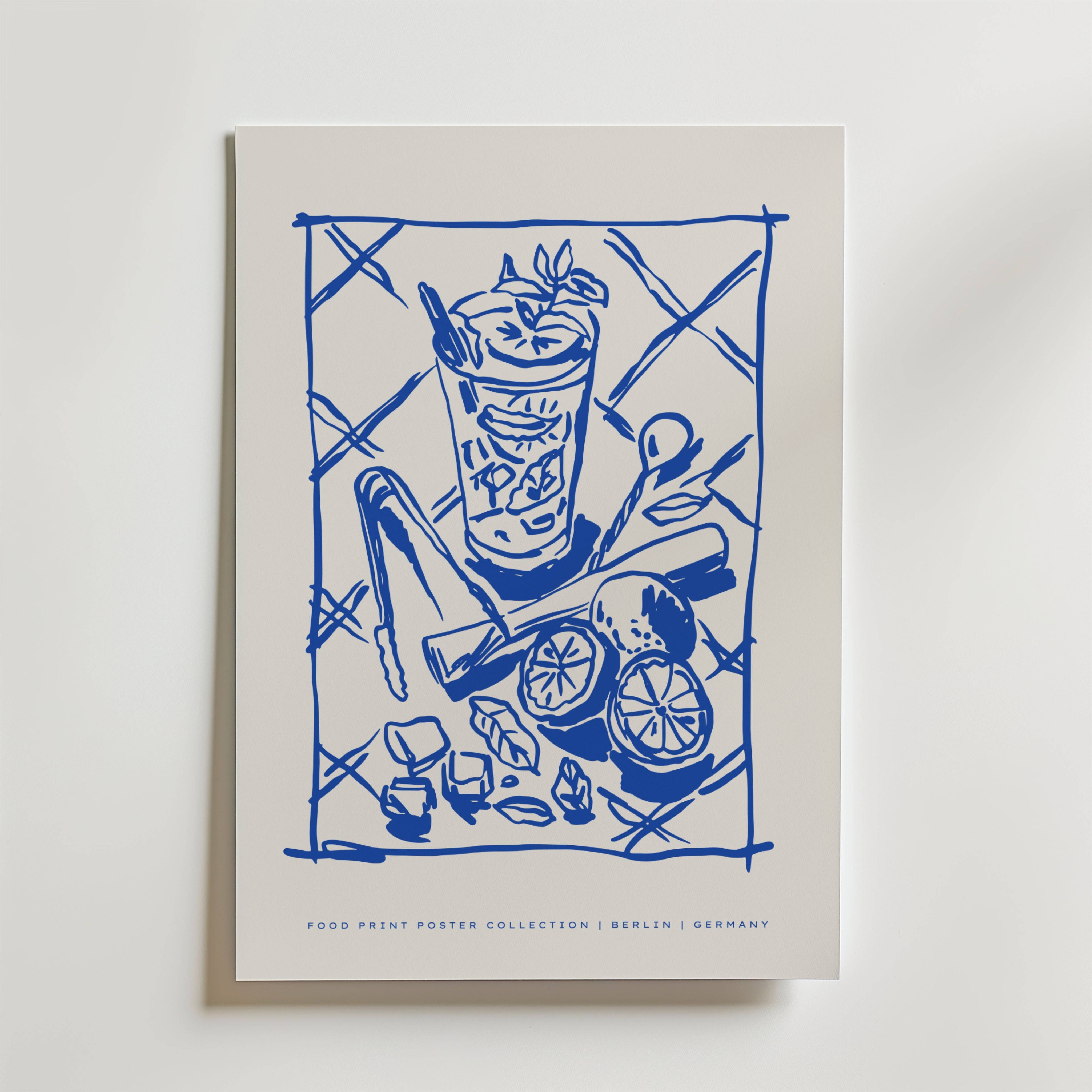 Berlin Brunch Poster - Fine Art Poster 30x40 cm