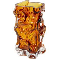POLSPOTTEN Ice Vase H29 cm, Okker