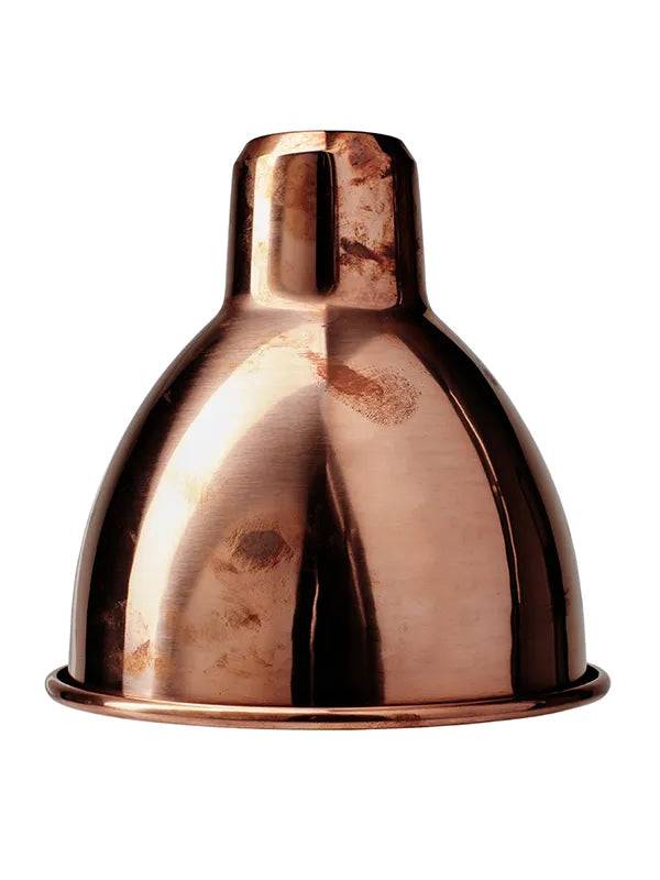 Lampeskærme fra Lampe Gras Rå kobber / Round shade-skærm - Large - Ø170mm - Jacobsen Plus