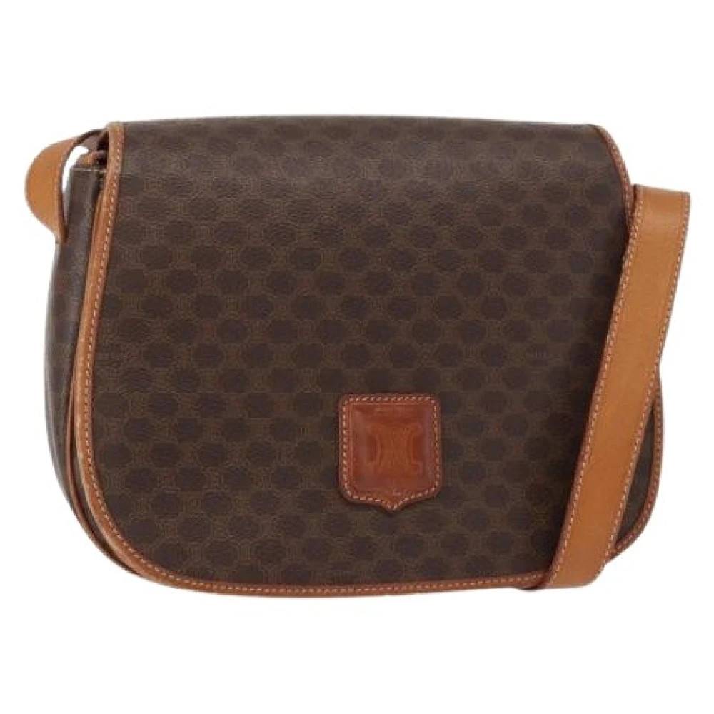 Celine Vintage - Pre-owned Macadam Axelremsväska Vintage - Dam - ONE Size - Läder