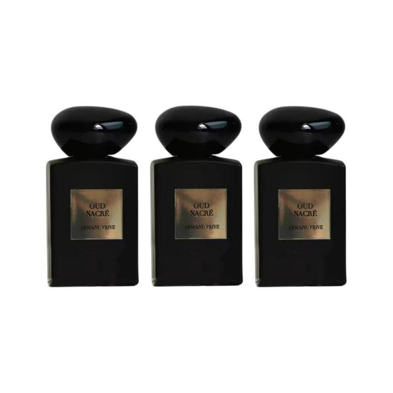 Armani Provstorlek Pärlskugga Trä Parfym provstorlek Haute Couture Reseserie EDP Saffran Oud Träig Orientalisk Doft Blommig Doft 7,5ml*3 röd