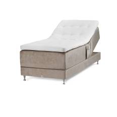 Viking Björkö DuoFlex Ställbar Säng 90x210 Beige - Velvet Sand (90x210)