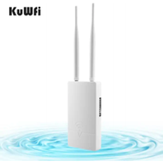 wifi coverage KuWFi 1200Mbps Omnidirectional 5*2dBi antenna 24V POE outdoor ap dual band IP65 waterproof outdoor access point
