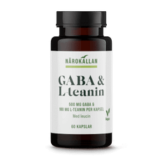 Närokällan GABA &amp; L-teanin 60 kapslar