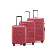 Airbox Resväskor AZ18 - 3-Set 55-65-74cm RasberryRed
