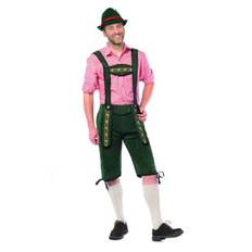 Tyroler lederhosen bukser Johann lang grøn